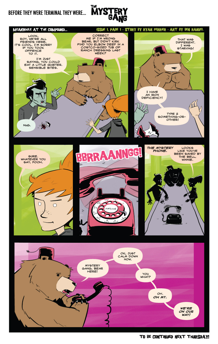 Terminals: The Mystery Gang #1 pg.1